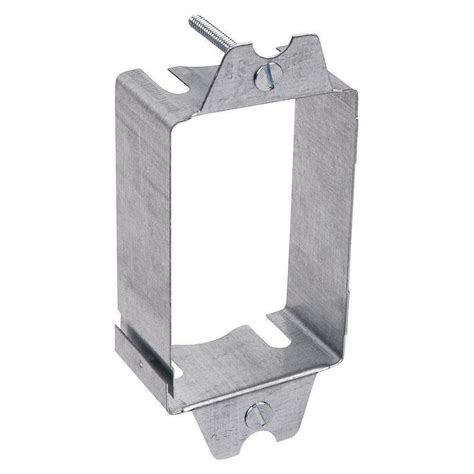 single gang box extension metal|single gang electrical box extender.